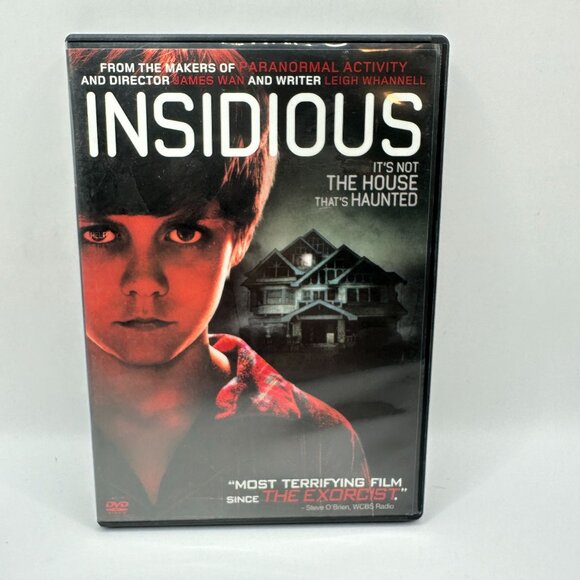 Insidious DVD 2010 PG13 Patrick Wilson Psychological Horror From James Wan - Picture 2 of 4